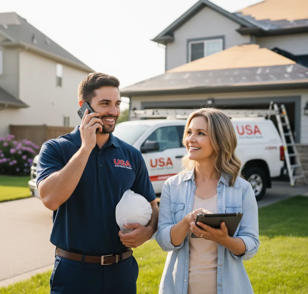 USA Roof Repair Experts customer support in North Attleboro